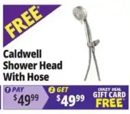 Ocean State Job Lot Caldwell Shower Head With Hose offer
