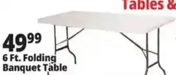 Ocean State Job Lot 6 FT. Folding Banquet Table offer