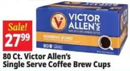 Ocean State Job Lot Victor Allen's Single Serve Coffee Brew Cups offer