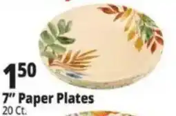 Ocean State Job Lot 7" Paper Plates offer