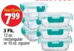 Ocean State Job Lot Your Choice Glass Food Containers offer
