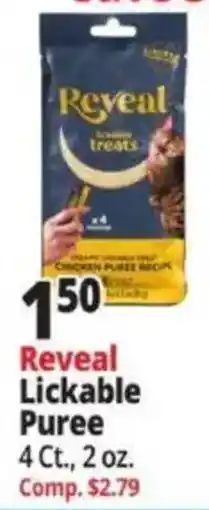 Ocean State Job Lot Reveal Lickable Puree offer