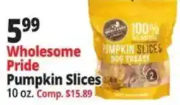 Ocean State Job Lot Wholesome pride pumpkin slices offer