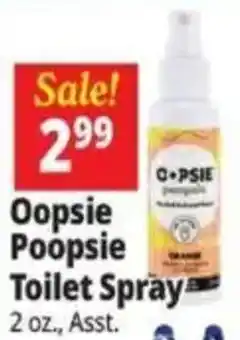 Ocean State Job Lot Oopsy Poopsie Toilet Spray offer