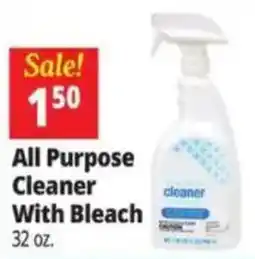 Ocean State Job Lot All Purpose Cleaner With Bleach offer