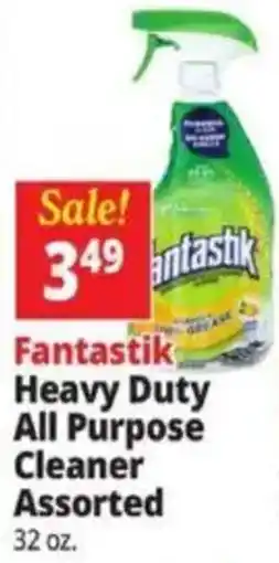 Ocean State Job Lot Fantastik heavy duty all purpose cleaner assorted offer