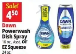 Ocean State Job Lot Dawn Powerwash Dish Spray offer