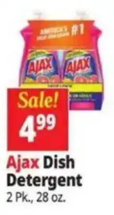Ocean State Job Lot Ajax Dish Detergent offer