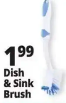 Ocean State Job Lot Dish & sink brush offer