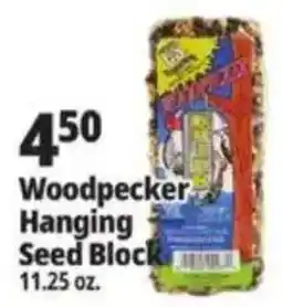 Ocean State Job Lot Woodpecker Hanging Seed Block offer