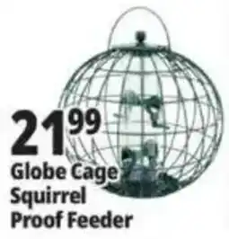 Ocean State Job Lot Globe Cage Squirrel Proof Feeder offer