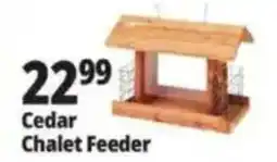 Ocean State Job Lot Cedar Chalet Feeder offer