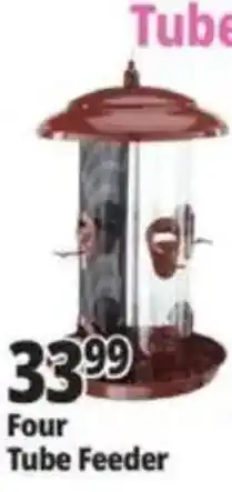Ocean State Job Lot Four Tube Feeder offer