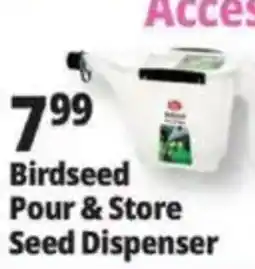 Ocean State Job Lot Birdseed Pour & Store Seed Dispenser offer