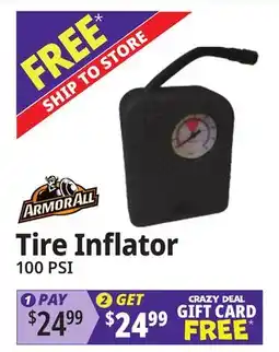 Ocean State Job Lot Tire Inflator offer
