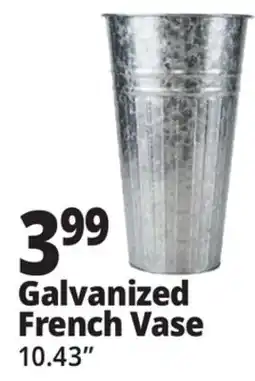 Ocean State Job Lot Galvanized French Vase offer