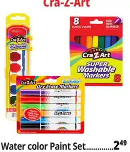 Ocean State Job Lot Cra-Z-Art Water color Paint Set offer