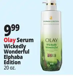 Ocean State Job Lot Olay Serum Wicked Elphaba Edition offer