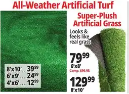 Ocean State Job Lot All-Weather Artificial Turf offer