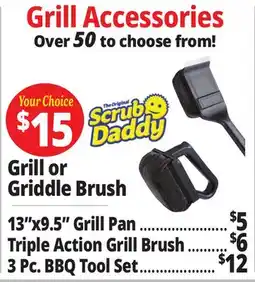 Ocean State Job Lot Grill or Griddle Brush offer