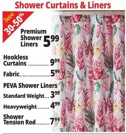Ocean State Job Lot Shower Curtains & Liners offer