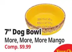Ocean State Job Lot 7 Dog Bowl offer