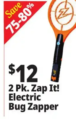 Ocean State Job Lot 2 Pk. Zap It! Electric Bug Zapper offer