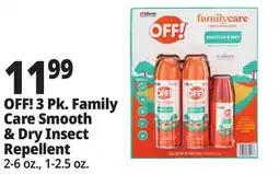 Ocean State Job Lot Off! Smooth & Dry Insect Repellent offer
