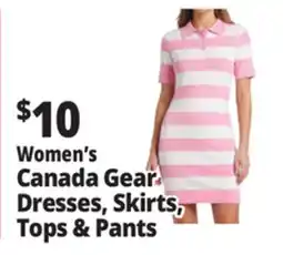 Ocean State Job Lot Women's Canada Gear Dresses, Skirts, Tops & Pants offer