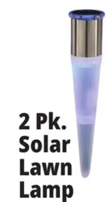Ocean State Job Lot 2 Pk. Solar Lawn Lamp offer