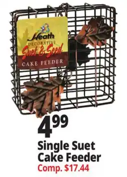 Ocean State Job Lot Single Suet Cake Feeder offer
