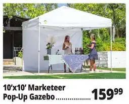 Ocean State Job Lot Marketeer 10'x10' One-Touch Pop-Up Gazebo offer