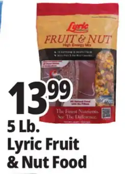 Ocean State Job Lot Lyric Fruit and Nut High Energy Wild Bird Food Mix 5 lbs offer