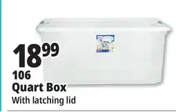 Ocean State Job Lot Sterilite Latch Top Storage Box 106 Qt offer