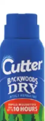 Ocean State Job Lot Cutter Backwoods Dry Insect Repellent 4 oz offer