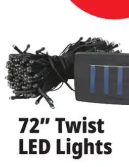 Ocean State Job Lot Solar Twist Lights 200 Lights 72' offer