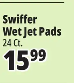 Ocean State Job Lot Swiffer WetJet Mopping Pad Refills 24-count offer