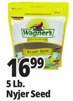 Ocean State Job Lot Wagner's Premium Nyjer Seed 5 lbs offer