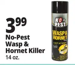 Ocean State Job Lot No-Pest Wasp & Hornet Killer 14 oz offer
