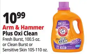 Ocean State Job Lot Arm & Hammer Plus Oxi Clean Stain Fighters Detergent 100.5 oz offer