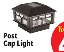 Ocean State Job Lot Solar LED Post Cap Light 5.25 offer