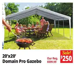 Ocean State Job Lot Caravan Canopy Domain Pro 400 Carport Shelter 20' x 20' offer