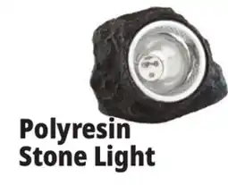 Ocean State Job Lot Outdoor Living Accents Resin Stone Solar Light offer