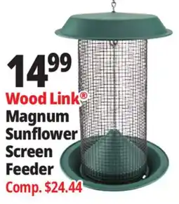 Ocean State Job Lot WoodLink Magnum Black Oil Sunflower Bird Feeder offer