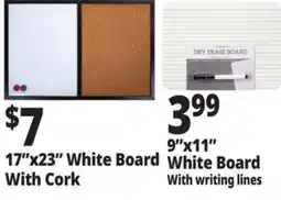 Ocean State Job Lot Writing Lines White Board 9x11 offer
