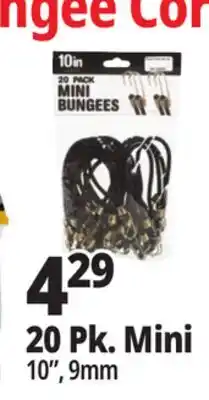 Ocean State Job Lot 10 Mini Bungees 20 Count offer