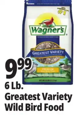 Ocean State Job Lot Wagner's Greatest Variety Deluxe Wild Bird Food 6 lbs offer