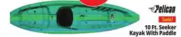 Ocean State Job Lot Pelican Seeker 100X Kayak w/ Paddle offer