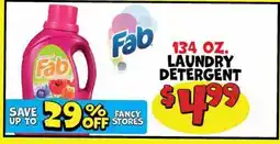 Ollie's 134 OZ. LAUNDRY DETERGENT offer