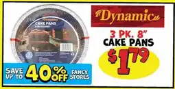 Ollie's DYNAMIC CAKE PANS offer